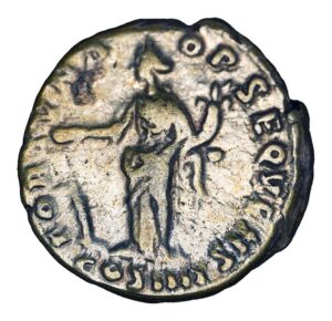 Alternative view of Antoninus Pius AR Denarius - FORTVNA OBSEQVENS